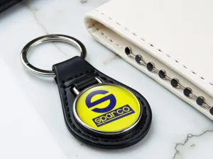 Sparco Porte-clé Cuir Perso Force Haut Max